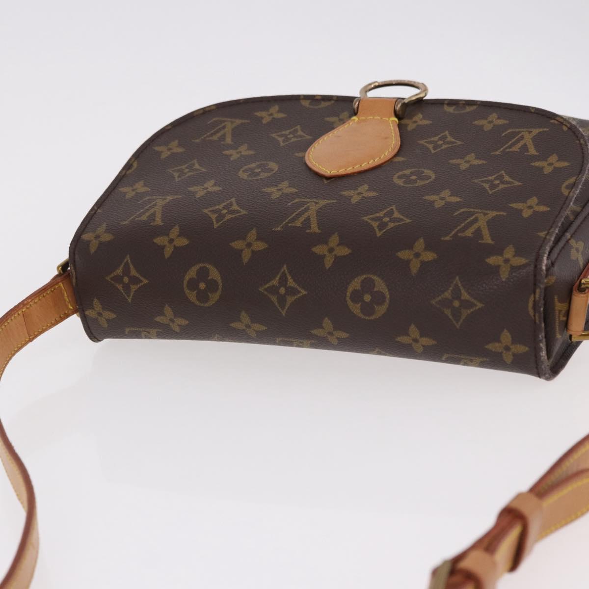 LOUIS VUITTON Monogram Saint Cloud GM Shoulder Bag M51242 LV Auth 191755