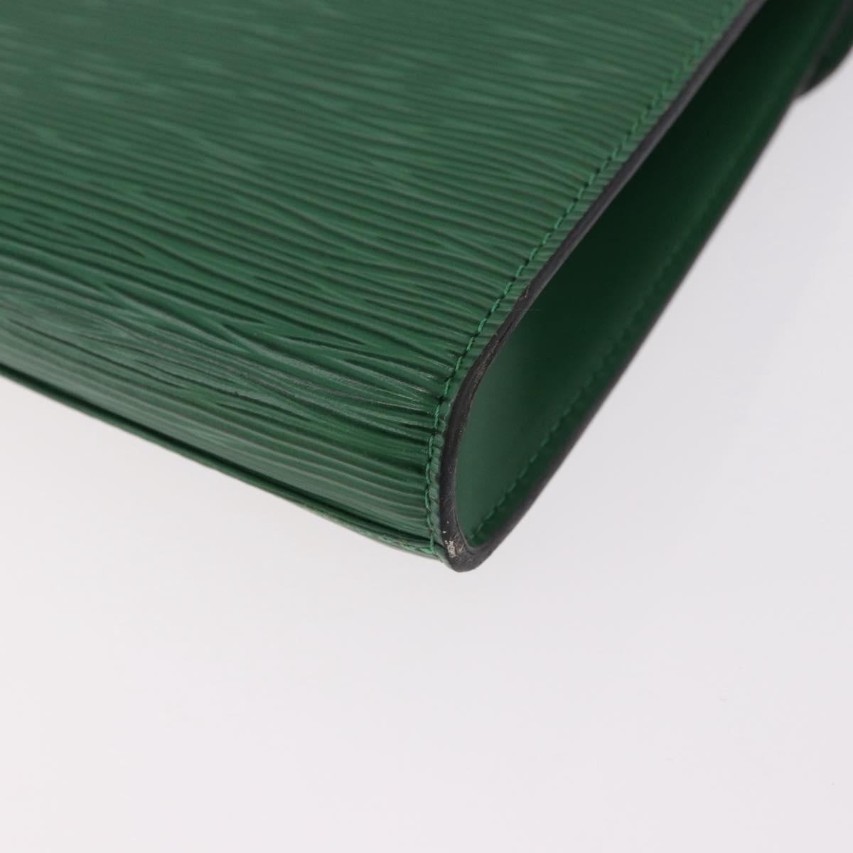 LOUIS VUITTON Epi Art Deco Clutch Bag Green M52634 LV Auth 191760A