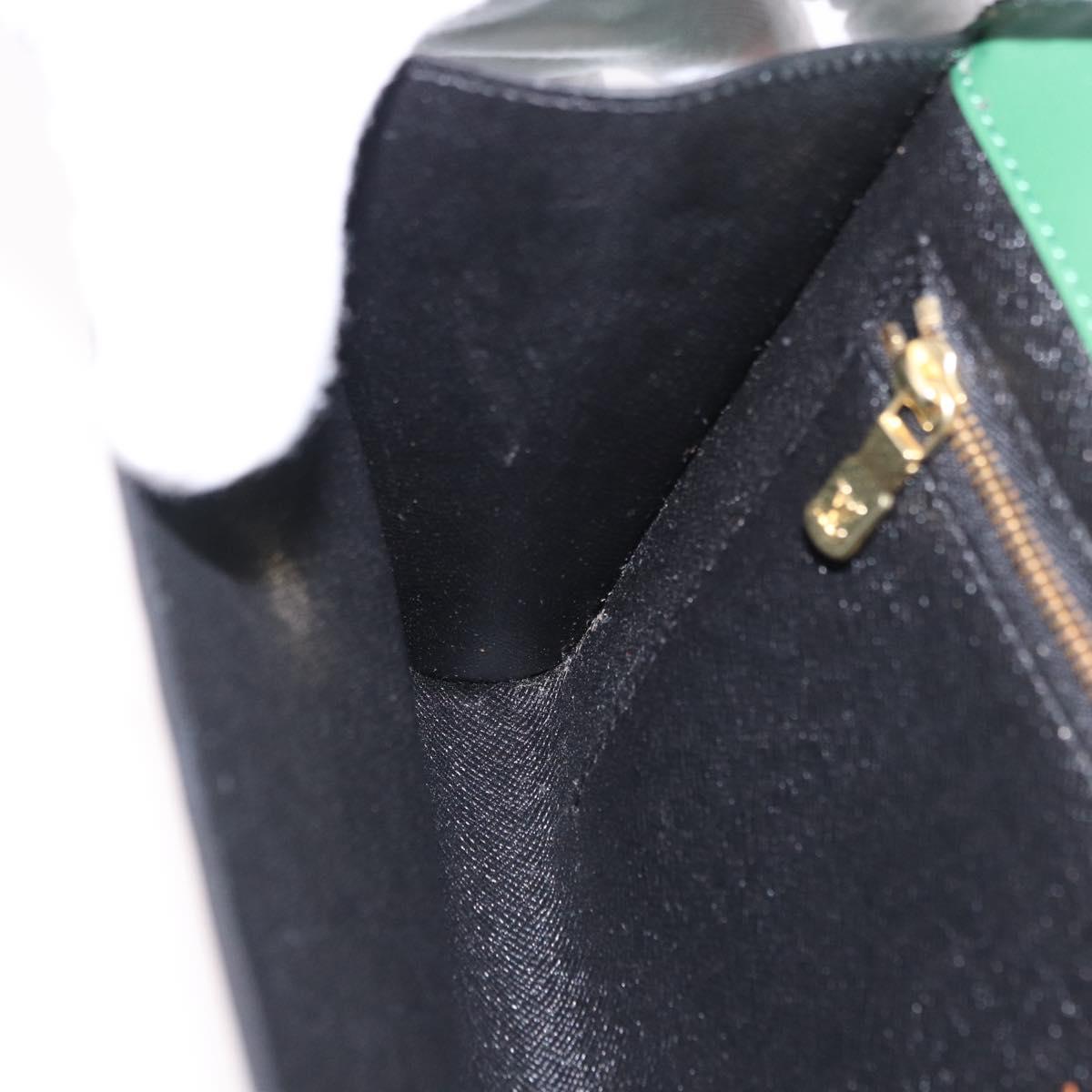 LOUIS VUITTON Epi Art Deco Clutch Bag Green M52634 LV Auth 191760A