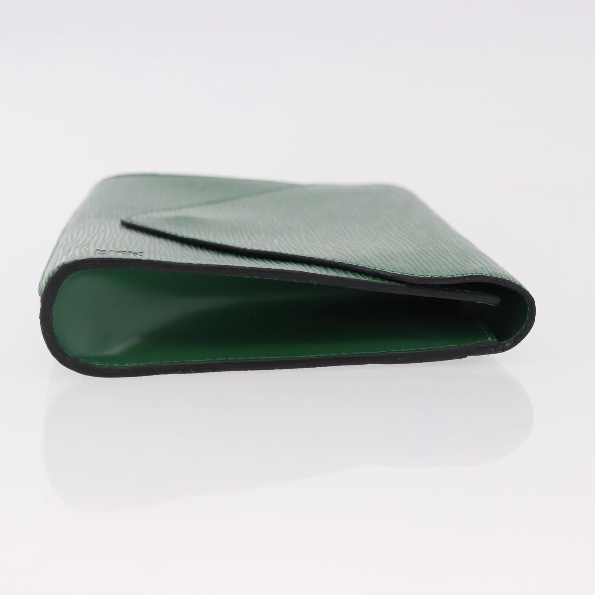 LOUIS VUITTON Epi Art Deco Clutch Bag Green M52634 LV Auth 191760A
