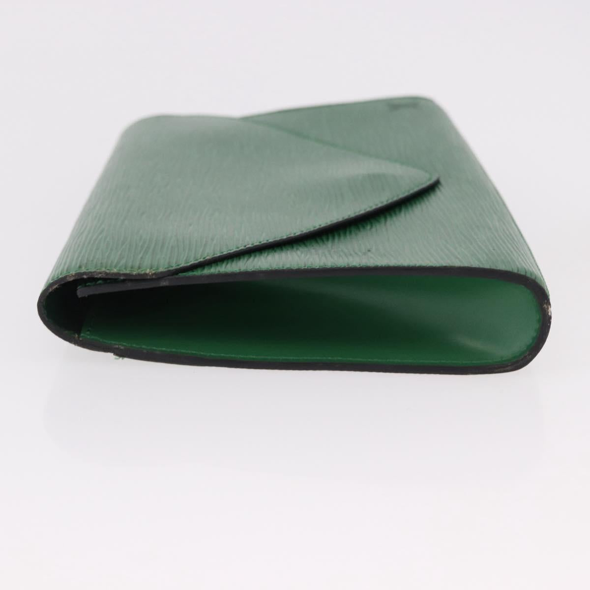 LOUIS VUITTON Epi Art Deco Clutch Bag Green M52634 LV Auth 191760A