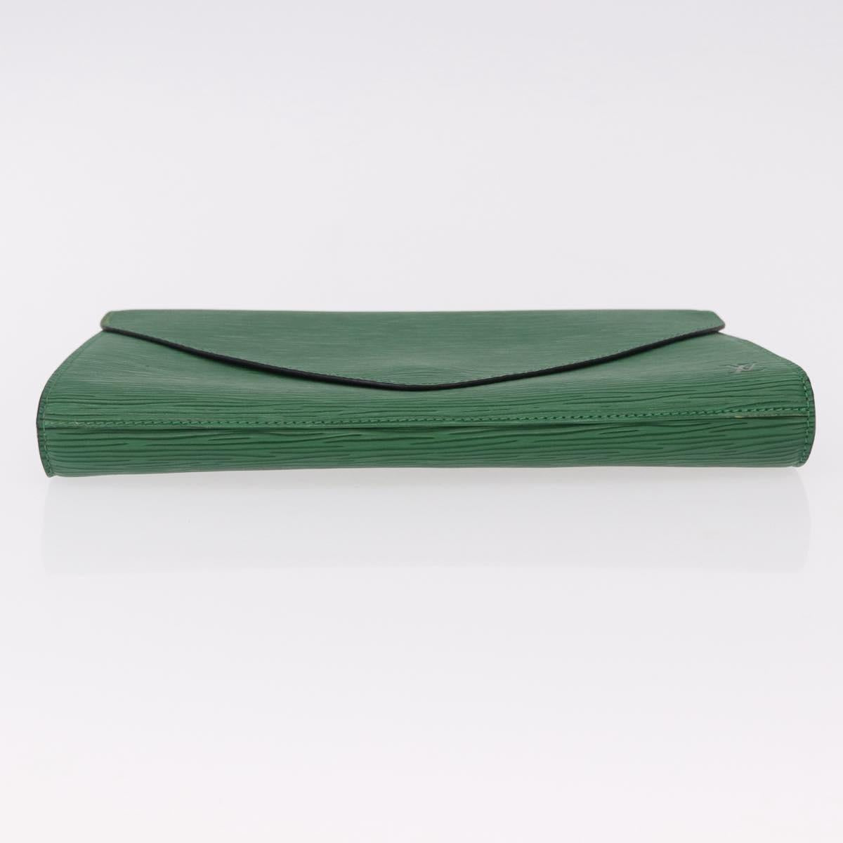LOUIS VUITTON Epi Art Deco Clutch Bag Green M52634 LV Auth 191760A