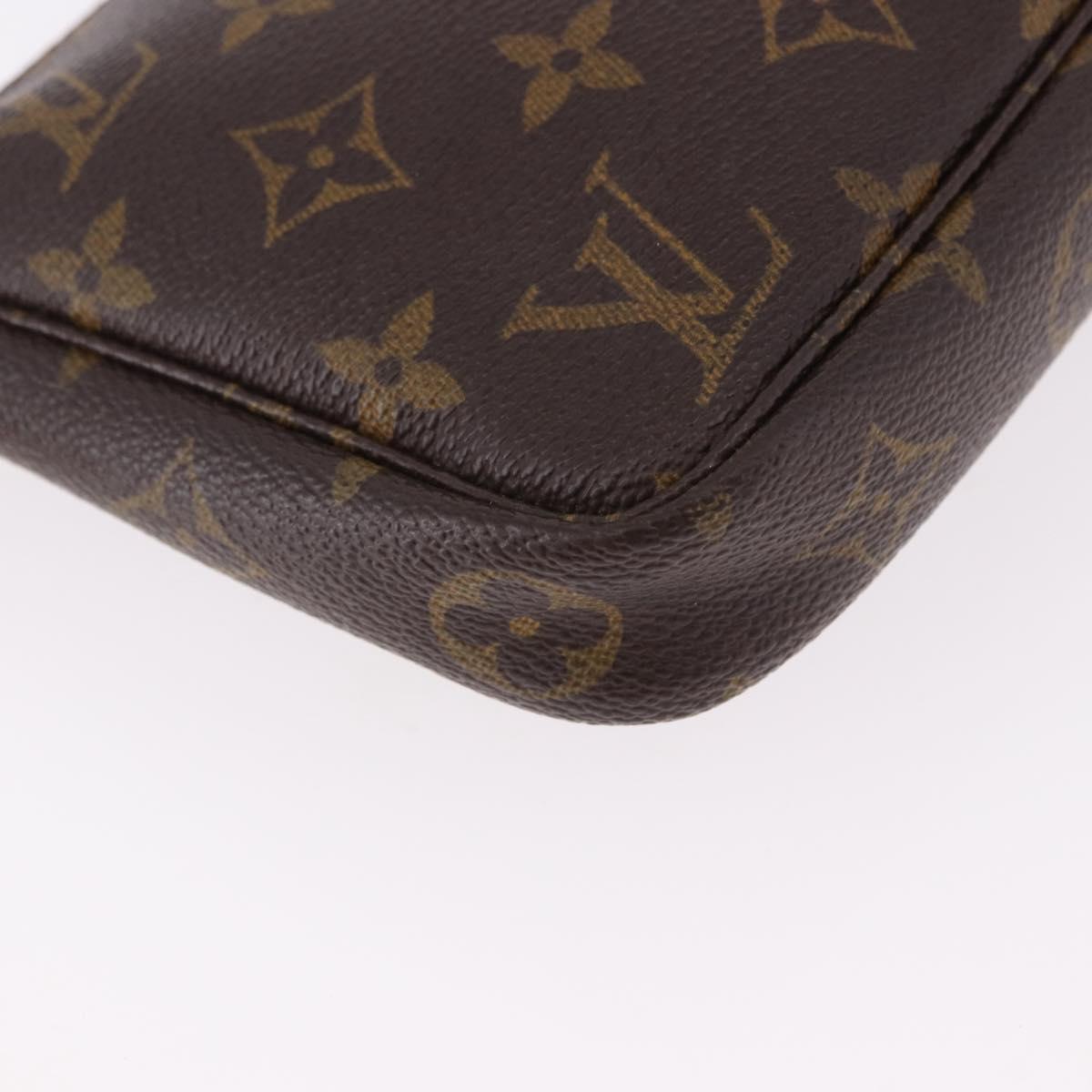 LOUIS VUITTON Monogram Pochette Accessoires Pouch M51980 LV Auth 191766