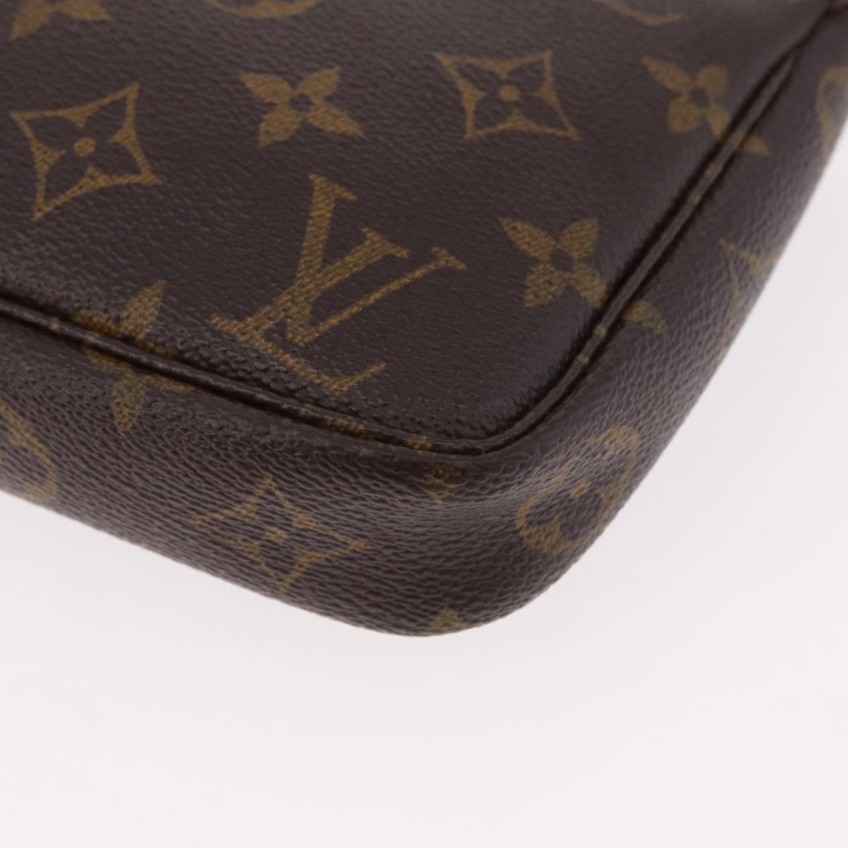 LOUIS VUITTON Monogram Pochette Accessoires Pouch M51980 LV Auth 191766