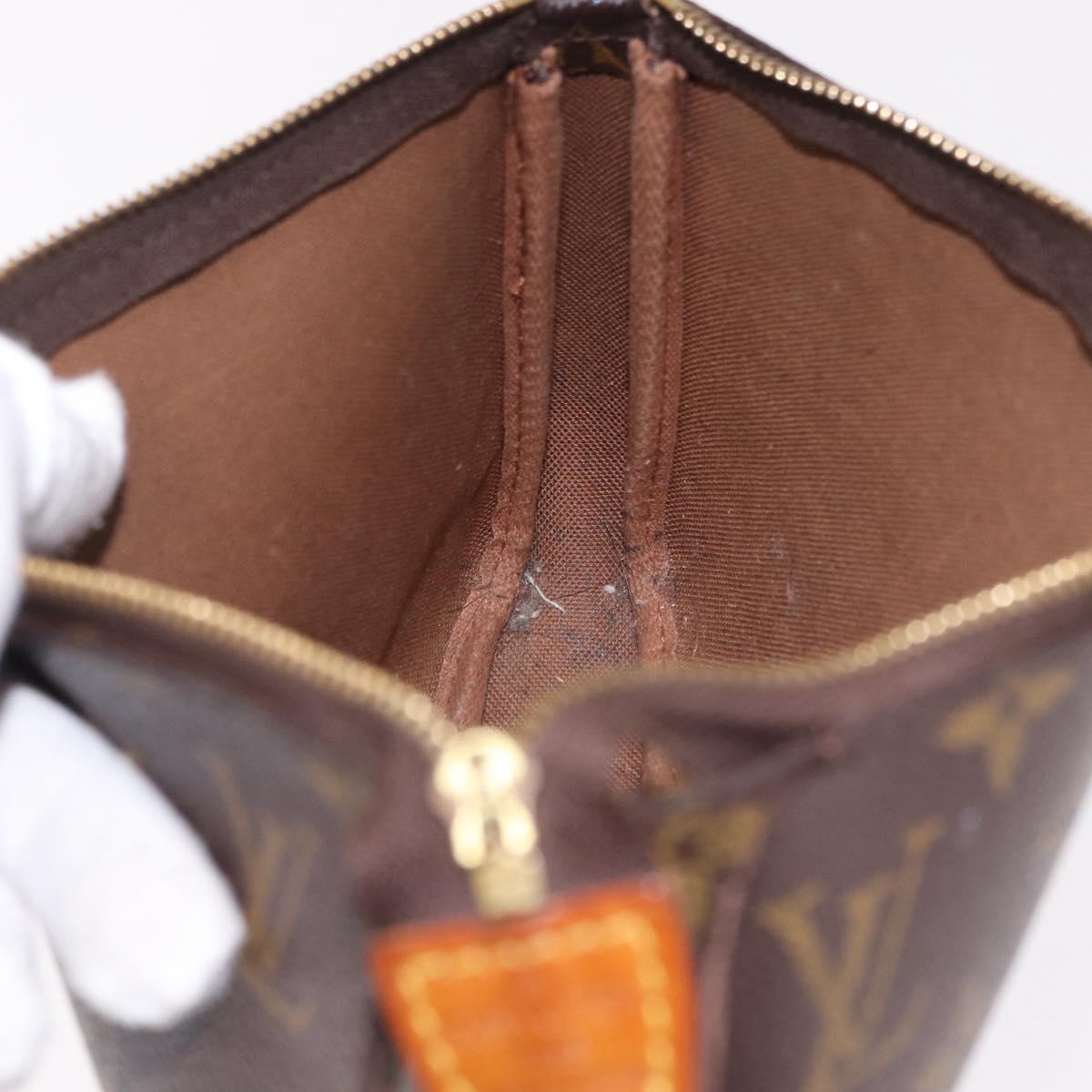 LOUIS VUITTON Monogram Pochette Accessoires Pouch M51980 LV Auth 191766