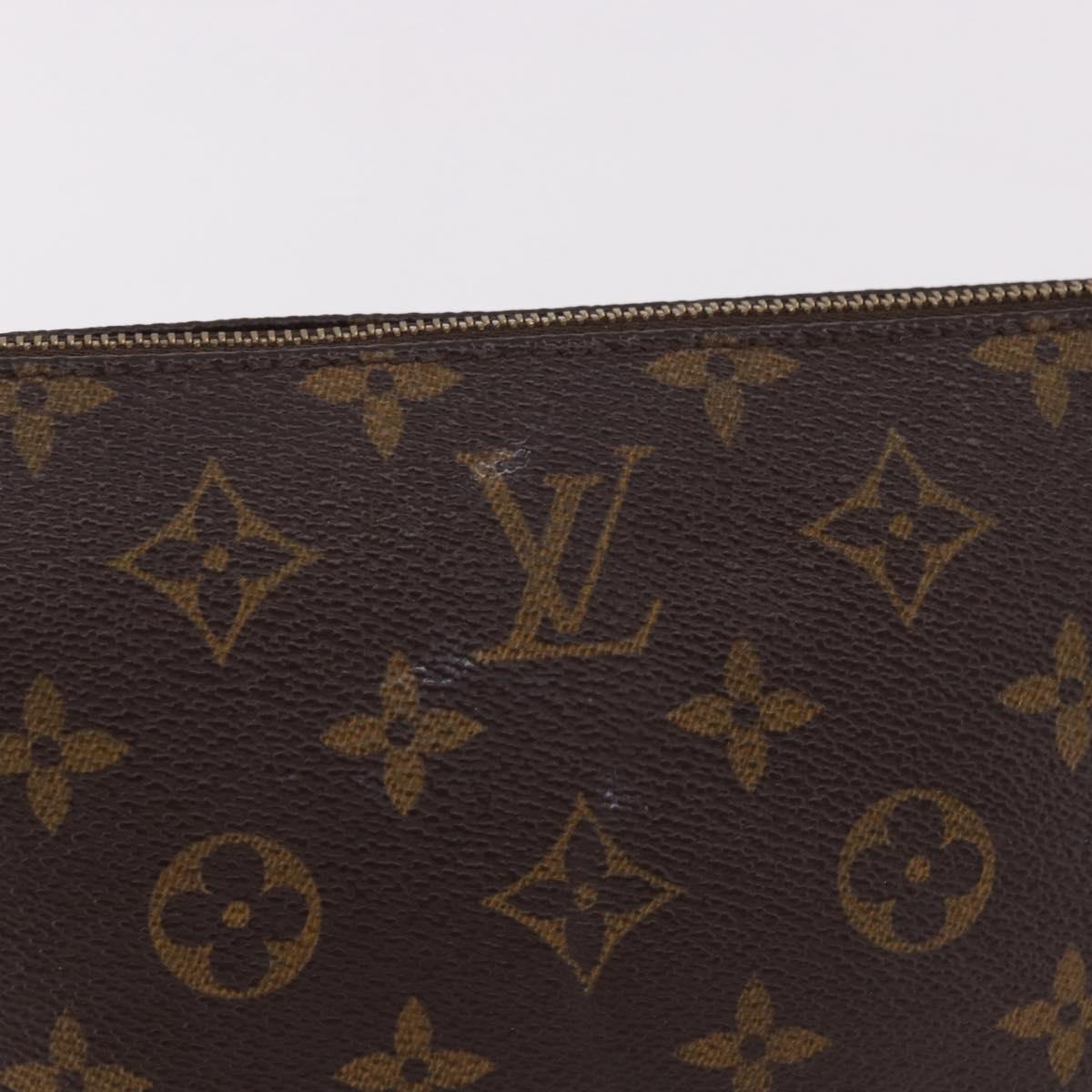 LOUIS VUITTON Monogram Pochette Accessoires Pouch M51980 LV Auth 191766