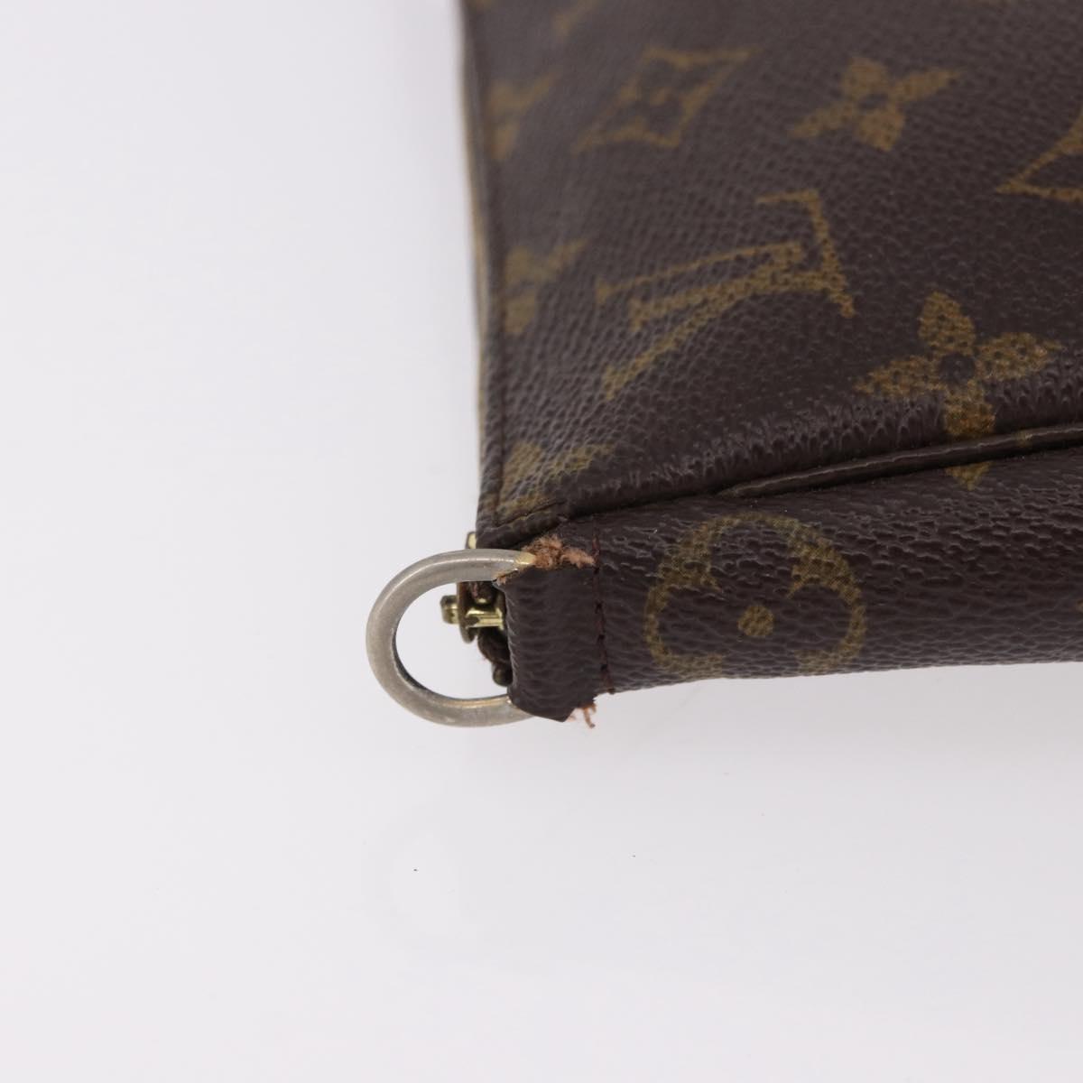 LOUIS VUITTON Monogram Pochette Accessoires Pouch M51980 LV Auth 191766