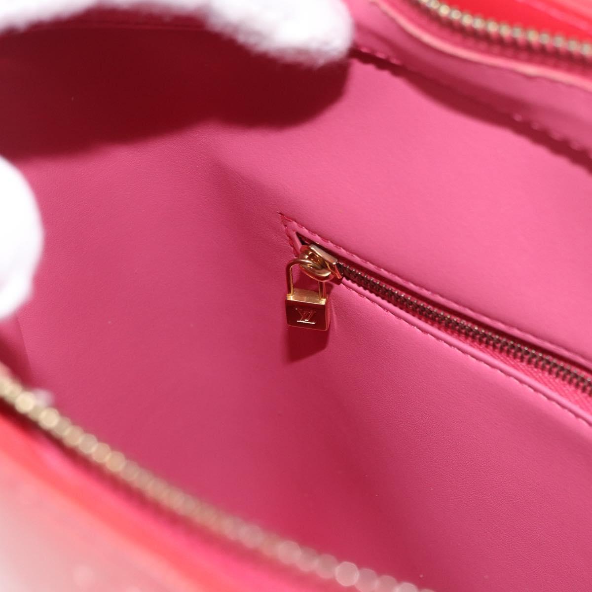 LOUIS VUITTON Monogram Vernis Houston Hand Bag Fran Boise M9135F LV Auth 191771
