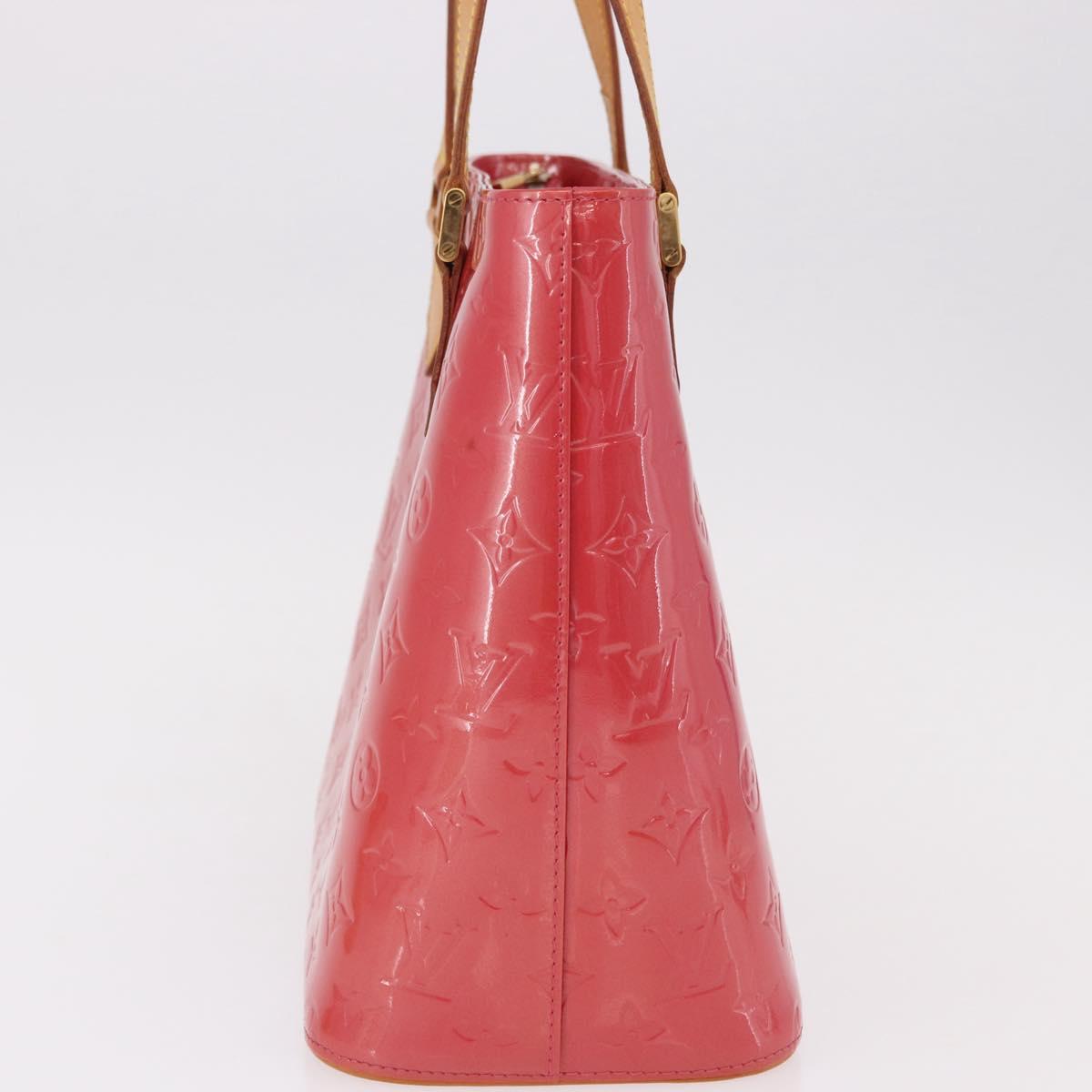 LOUIS VUITTON Monogram Vernis Houston Hand Bag Fran Boise M9135F LV Auth 191771