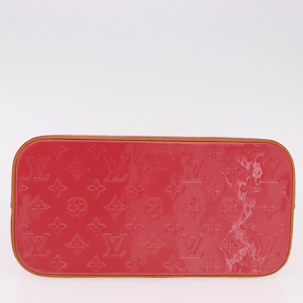 LOUIS VUITTON Monogram Vernis Houston Hand Bag Fran Boise M9135F LV Auth 191771