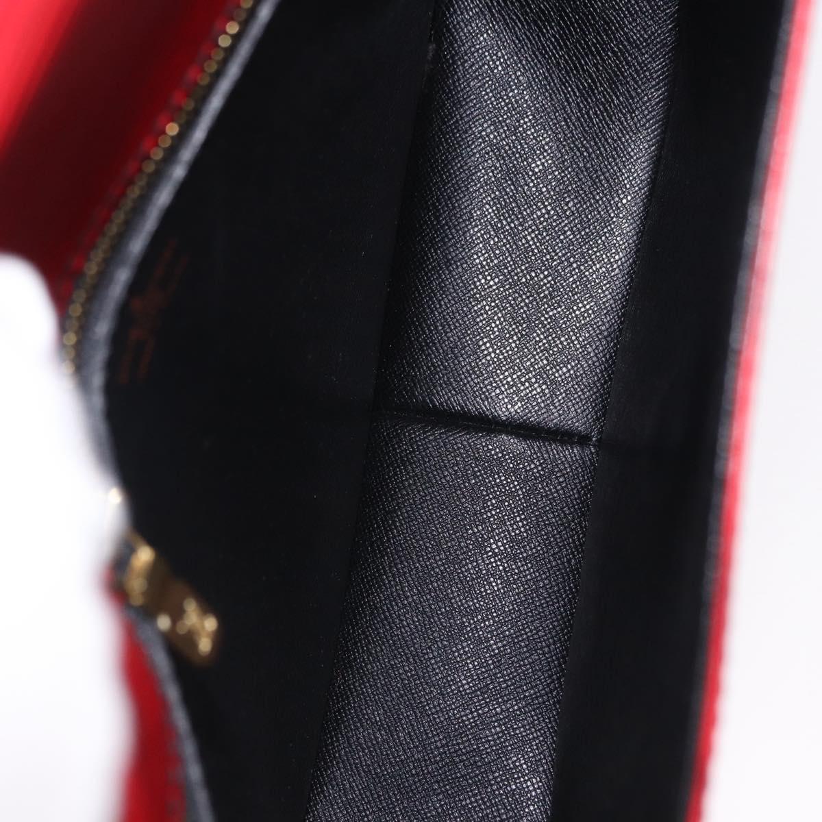 LOUIS VUITTON Epi Saint Cloud GM Shoulder Bag Red M52197 LV Auth 191772