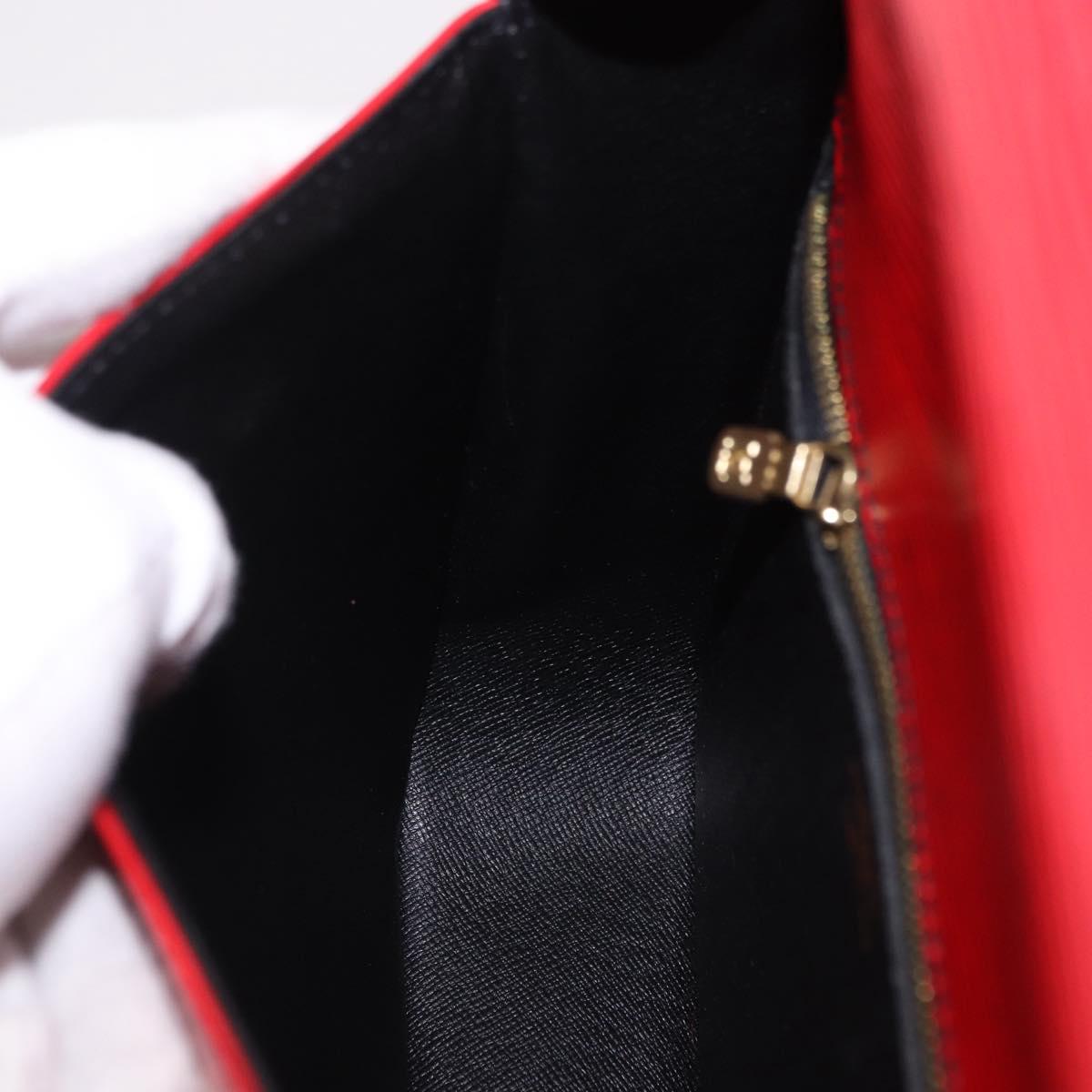 LOUIS VUITTON Epi Saint Cloud GM Shoulder Bag Red M52197 LV Auth 191772
