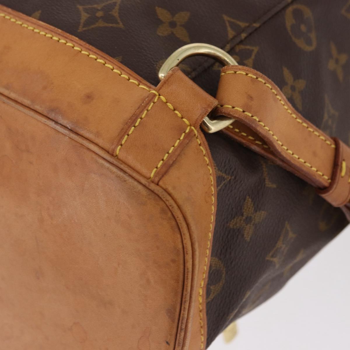 LOUIS VUITTON Monogram Montsouris GM Backpack M51135 LV Auth 191774A