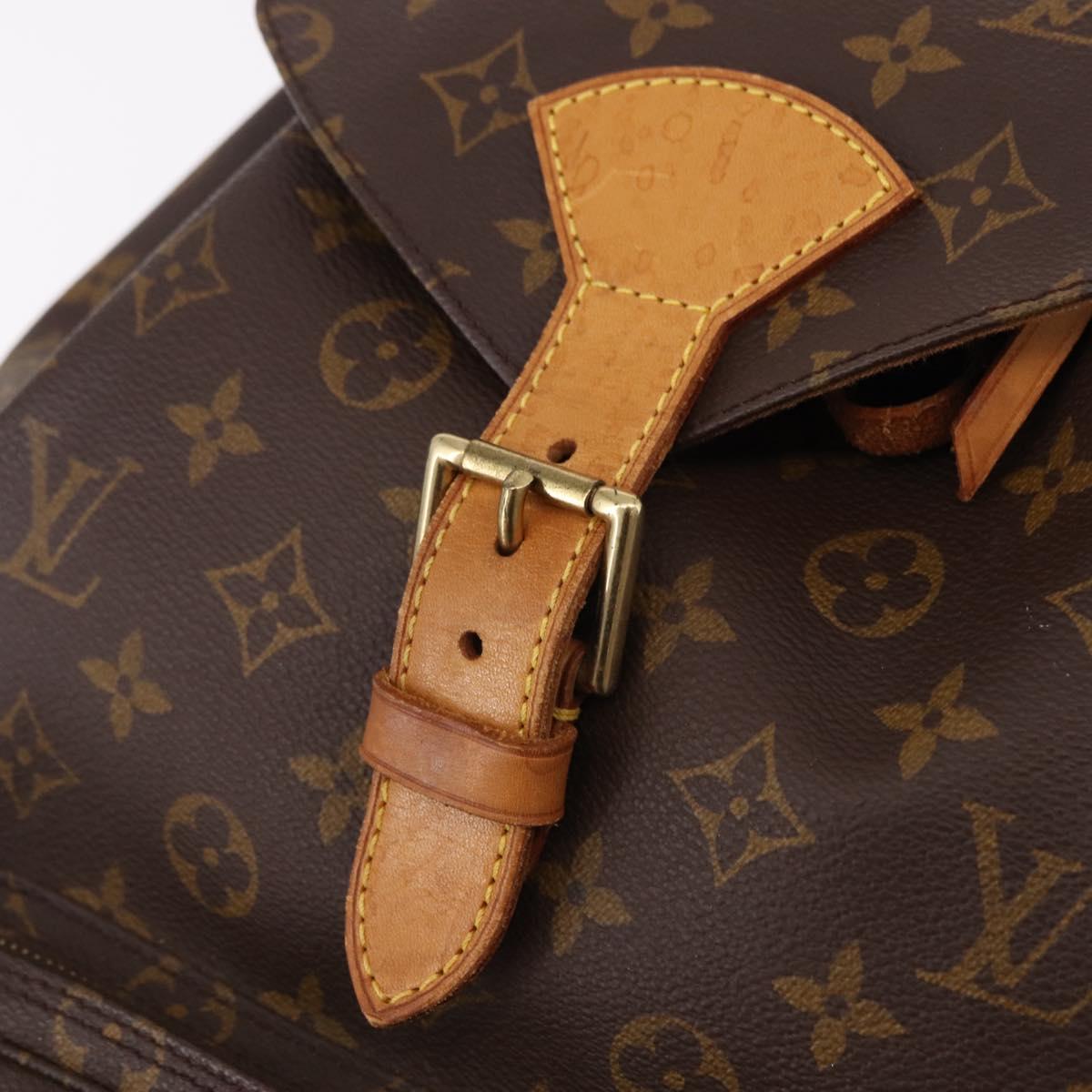 LOUIS VUITTON Monogram Montsouris GM Backpack M51135 LV Auth 191774A