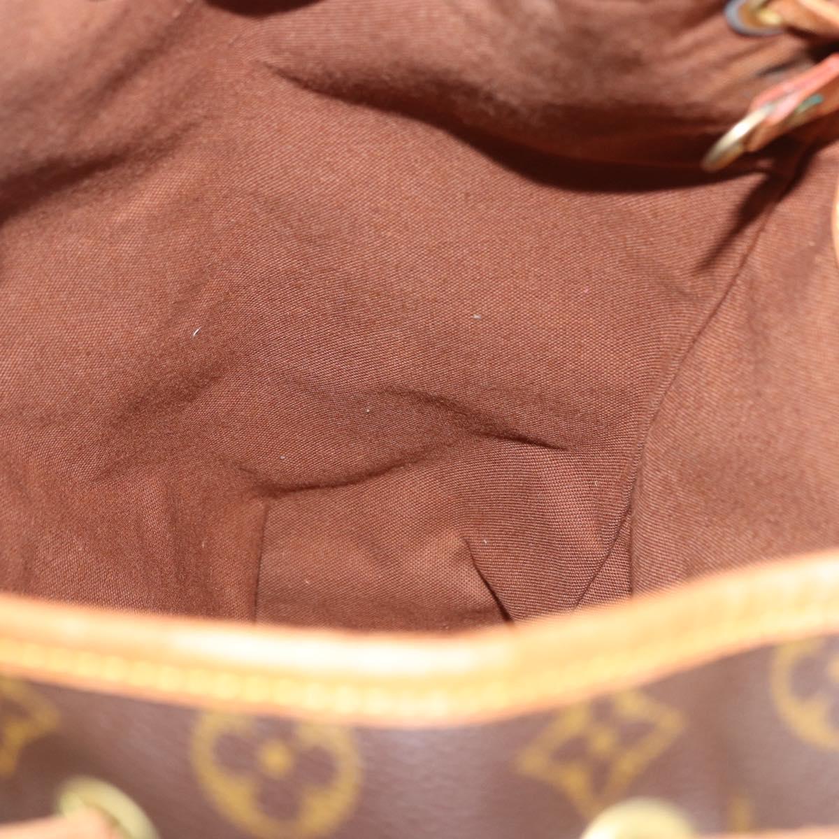 LOUIS VUITTON Monogram Montsouris GM Backpack M51135 LV Auth 191774A