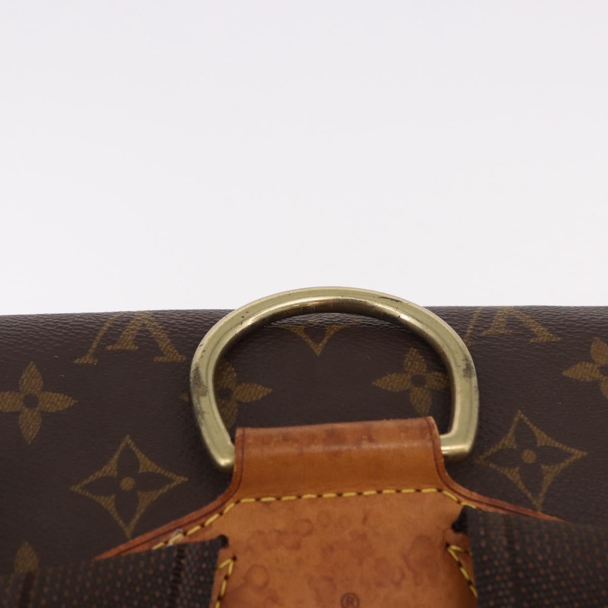 LOUIS VUITTON Monogram Montsouris GM Backpack M51135 LV Auth 191774A