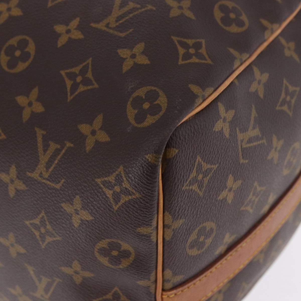 LOUIS VUITTON Monogram Keepall Bandouliere 50 Boston Bag M41416 LV Auth 191775A