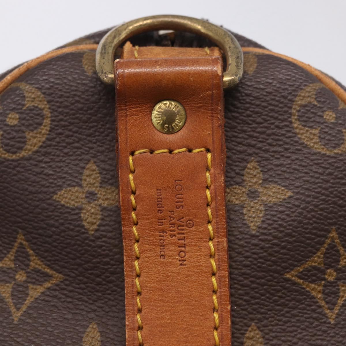 LOUIS VUITTON Monogram Keepall Bandouliere 50 Boston Bag M41416 LV Auth 191775A
