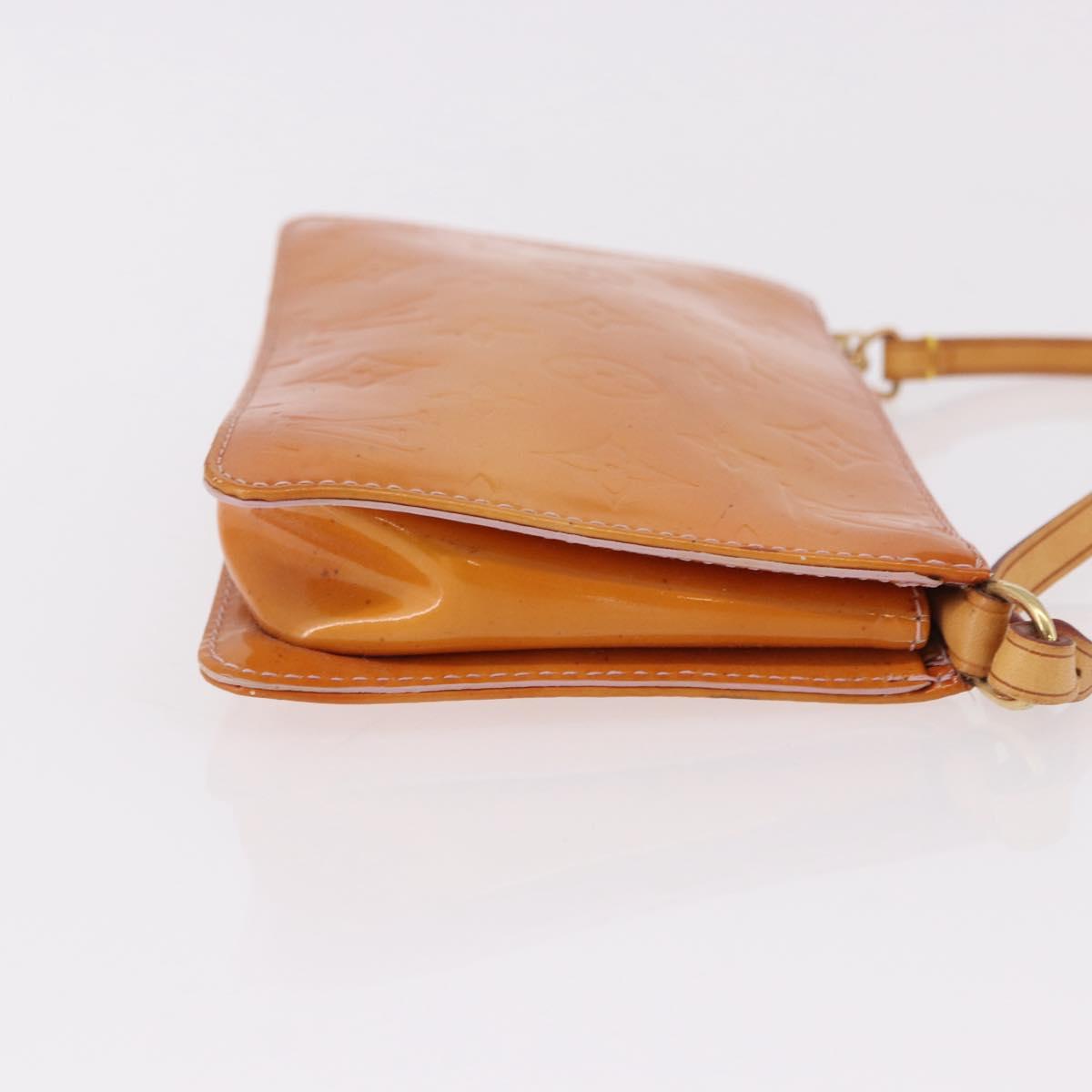 LOUIS VUITTON Monogram Vernis Lexington Accessory Pouch Rose LV Auth 191776