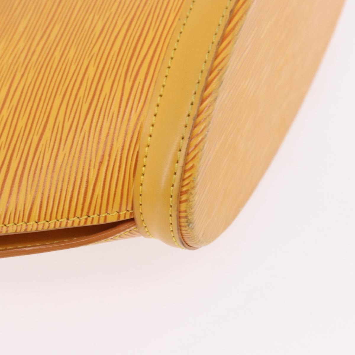 LOUIS VUITTON Epi Saint Jacques Hand Bag Yellow M52279 LV Auth 191777