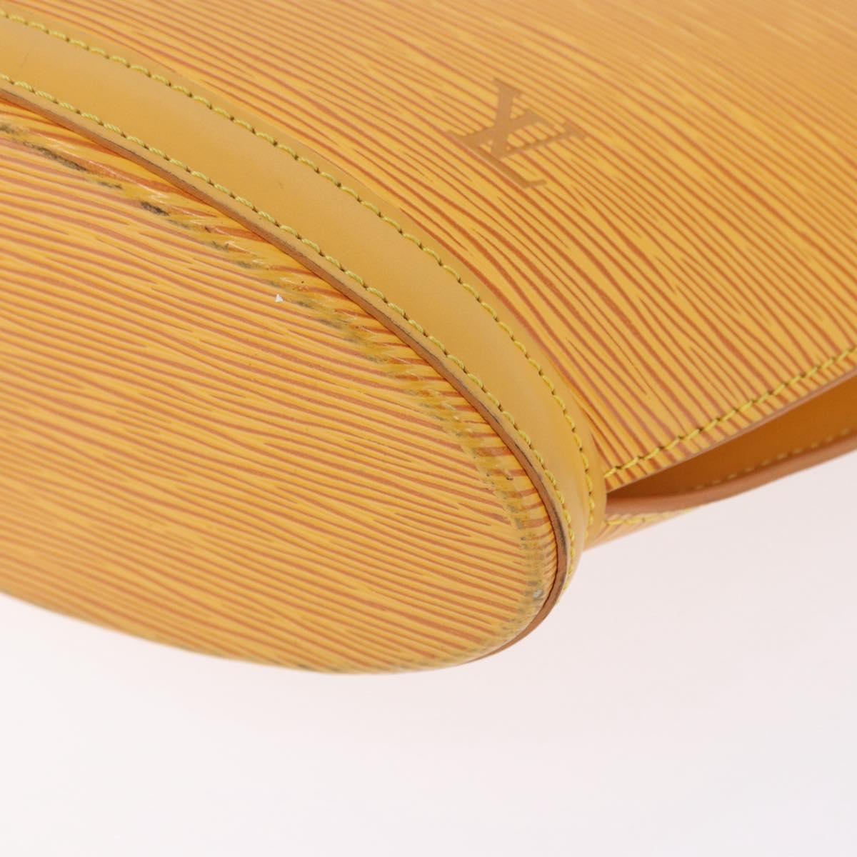 LOUIS VUITTON Epi Saint Jacques Hand Bag Yellow M52279 LV Auth 191777