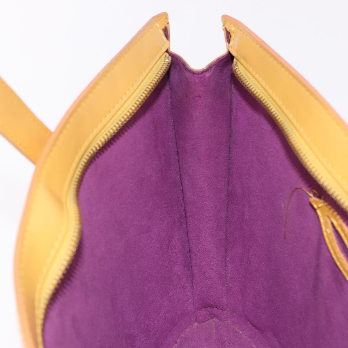 LOUIS VUITTON Epi Saint Jacques Hand Bag Yellow M52279 LV Auth 191777