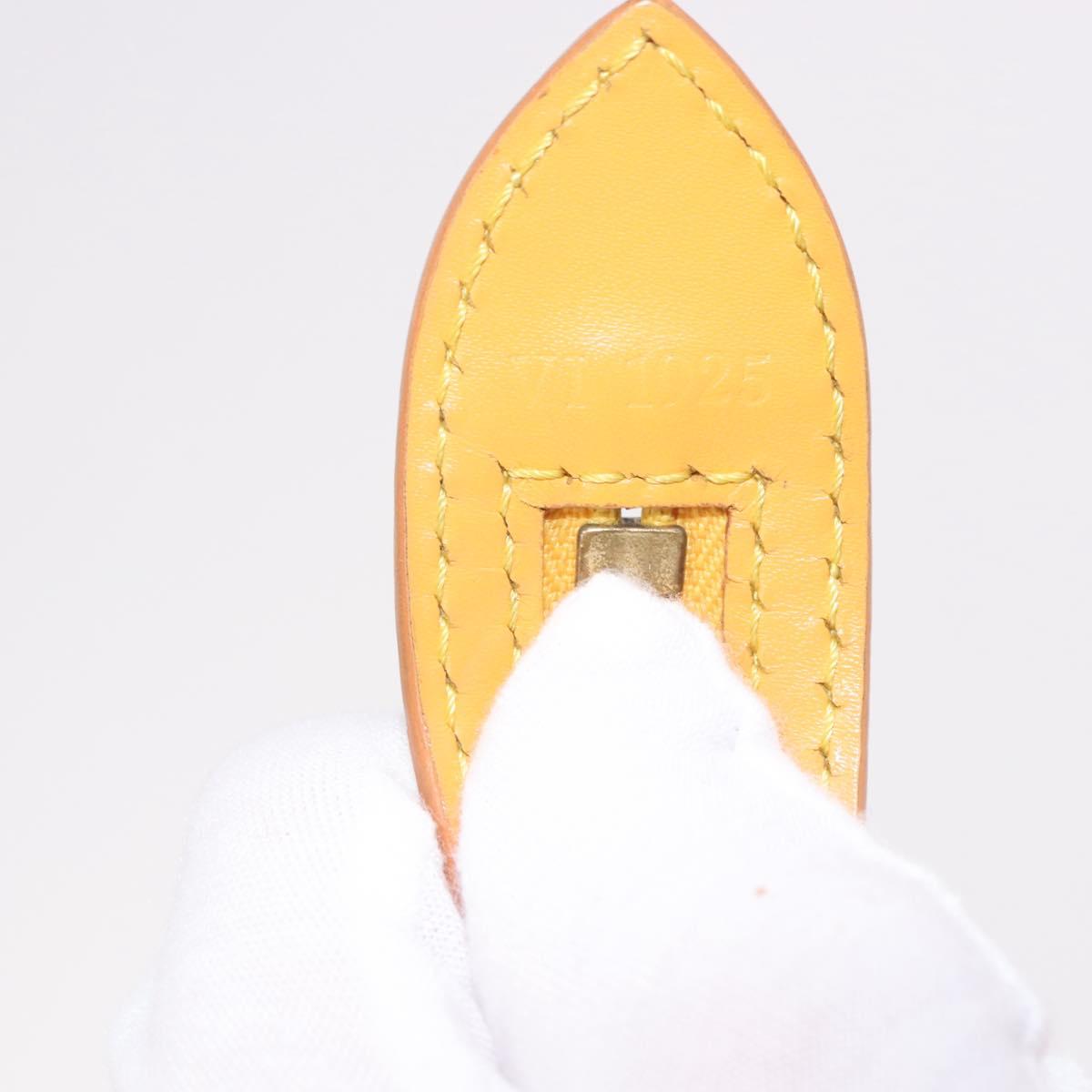LOUIS VUITTON Epi Saint Jacques Hand Bag Yellow M52279 LV Auth 191777