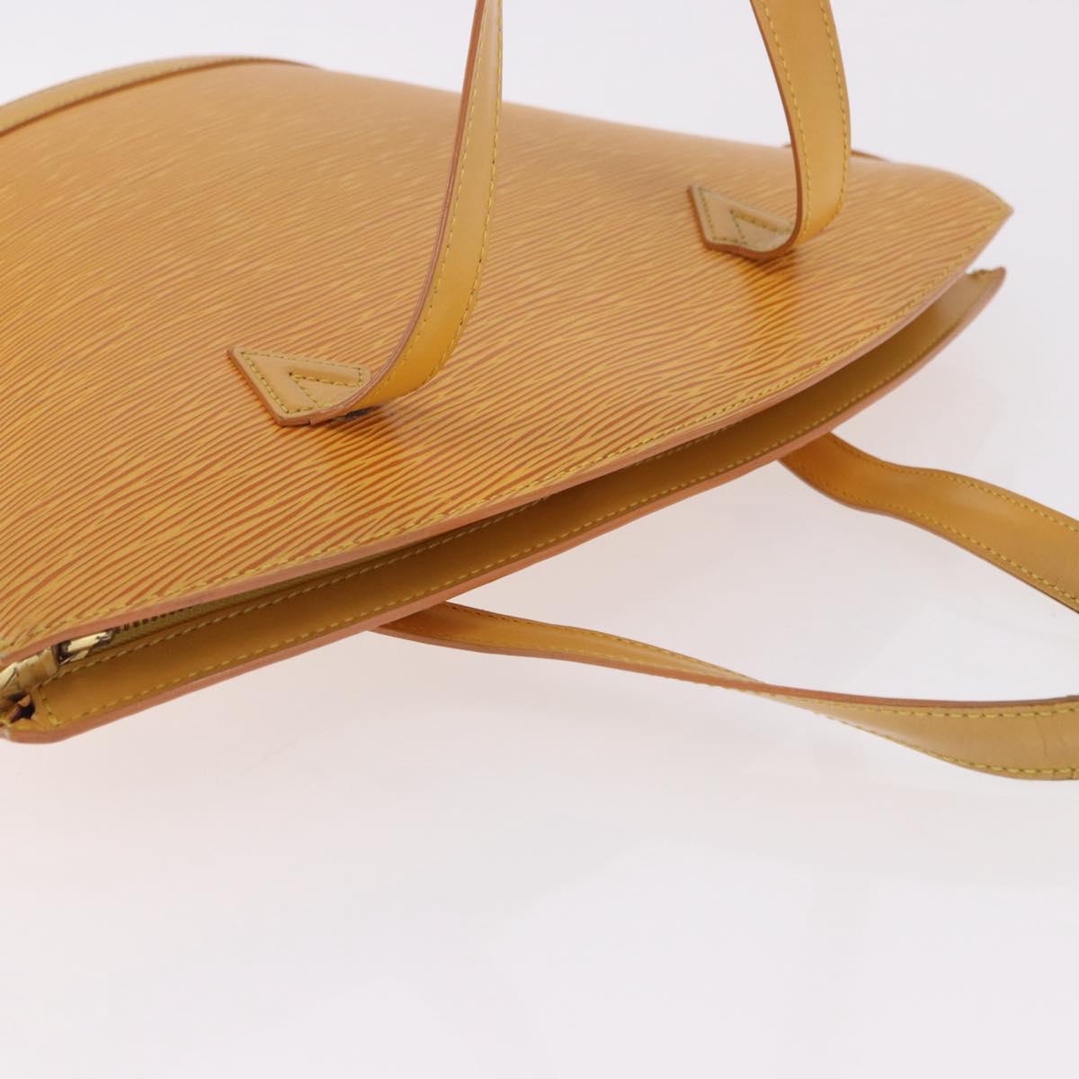 LOUIS VUITTON Epi Saint Jacques Hand Bag Yellow M52279 LV Auth 191777