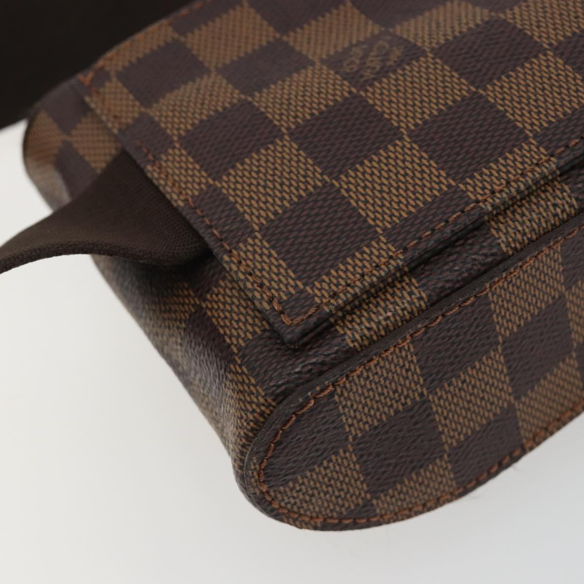 LOUIS VUITTON Damier Ebene Geronimos Shoulder Bag N51994 LV Auth 191780V
