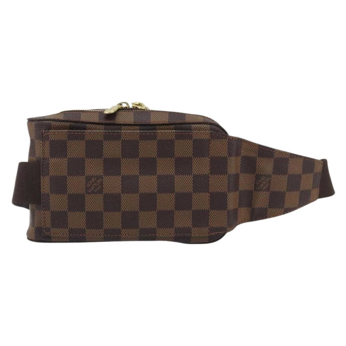 LOUIS VUITTON Damier Ebene Geronimos Shoulder Bag N51994 LV Auth 191780V