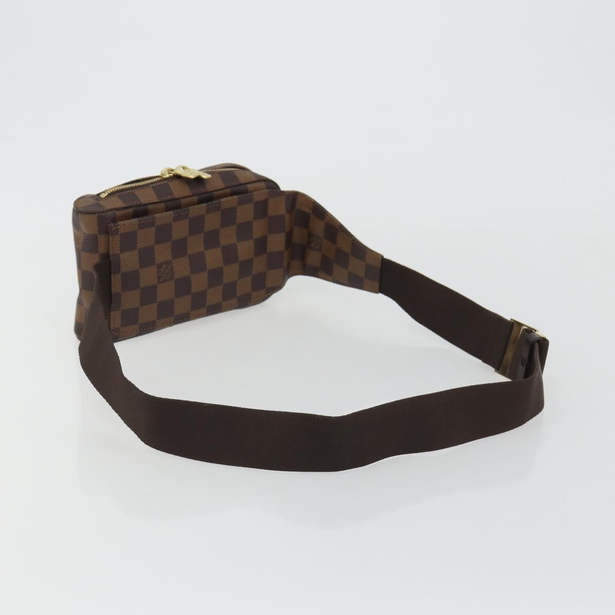LOUIS VUITTON Damier Ebene Geronimos Shoulder Bag N51994 LV Auth 191780V
