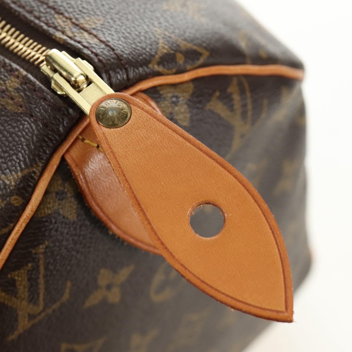 LOUIS VUITTON Monogram Speedy 40 Hand Bag M41522 LV Auth 191785V