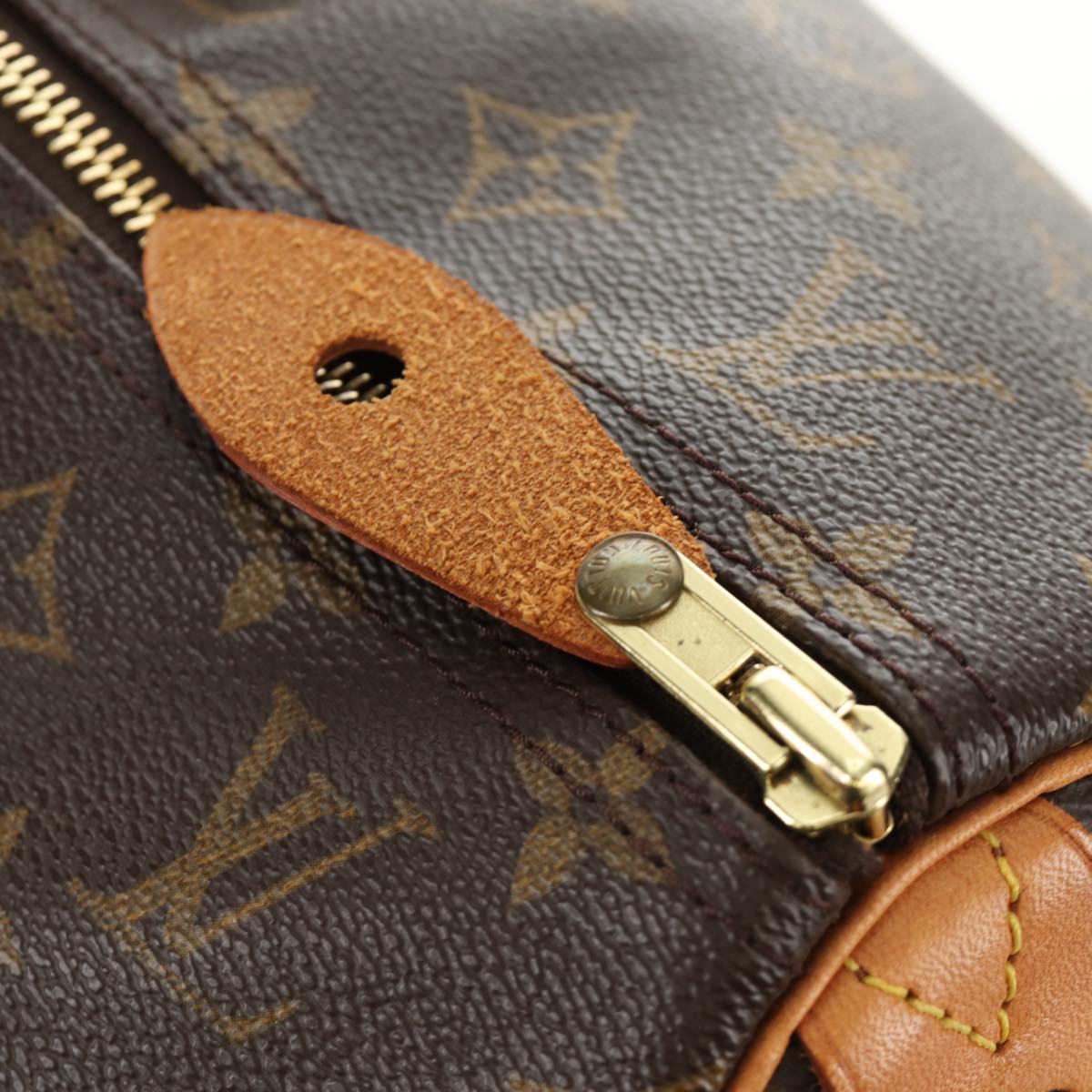 LOUIS VUITTON Monogram Speedy 40 Hand Bag M41522 LV Auth 191785V