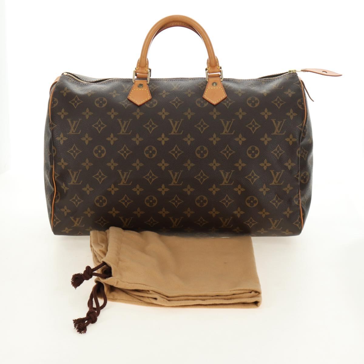 LOUIS VUITTON Monogram Speedy 40 Hand Bag M41522 LV Auth 191785V