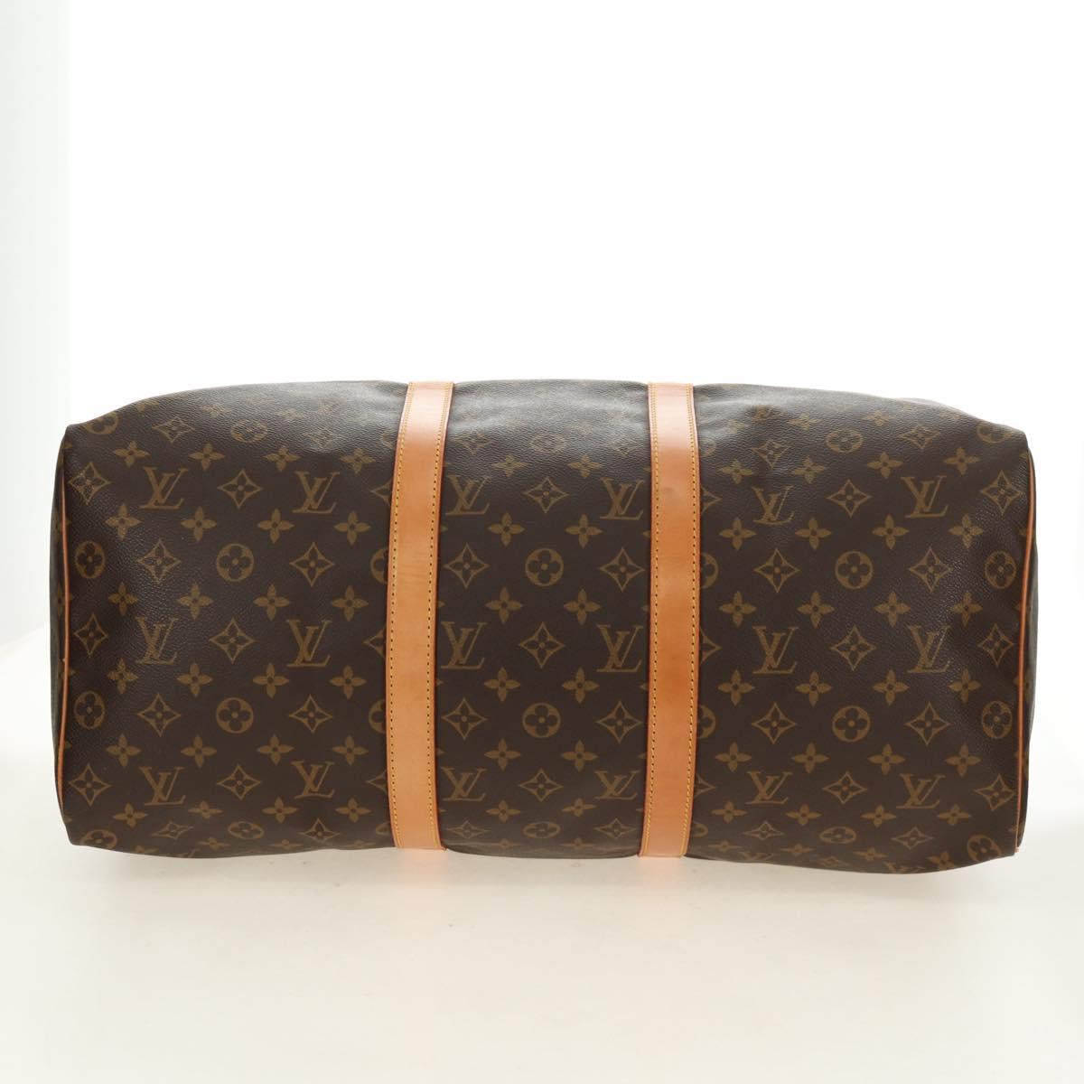 LOUIS VUITTON Monogram Keepall 50 Boston Bag M41426 LV Auth 191786V