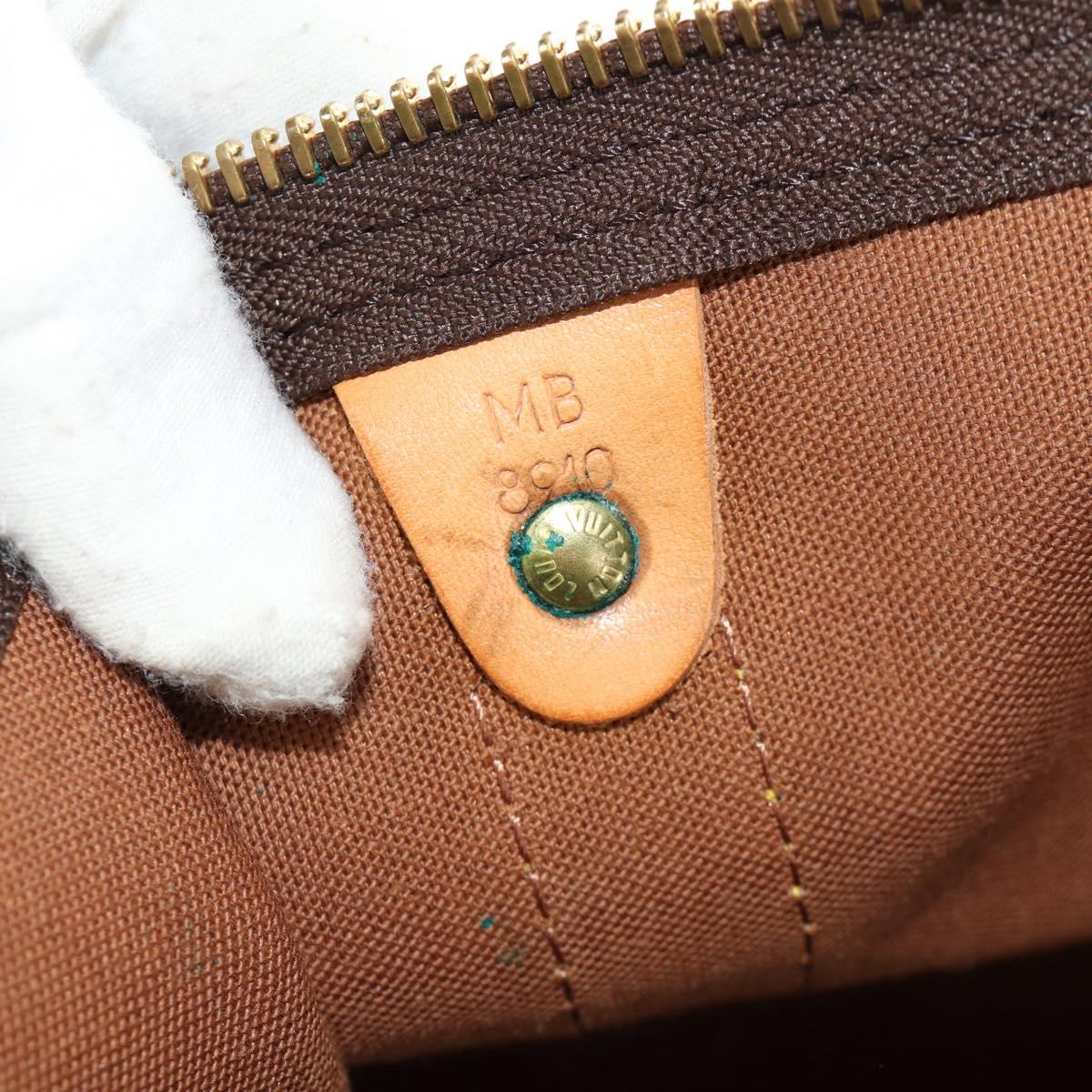 LOUIS VUITTON Monogram Keepall 50 Boston Bag M41426 LV Auth 191786V