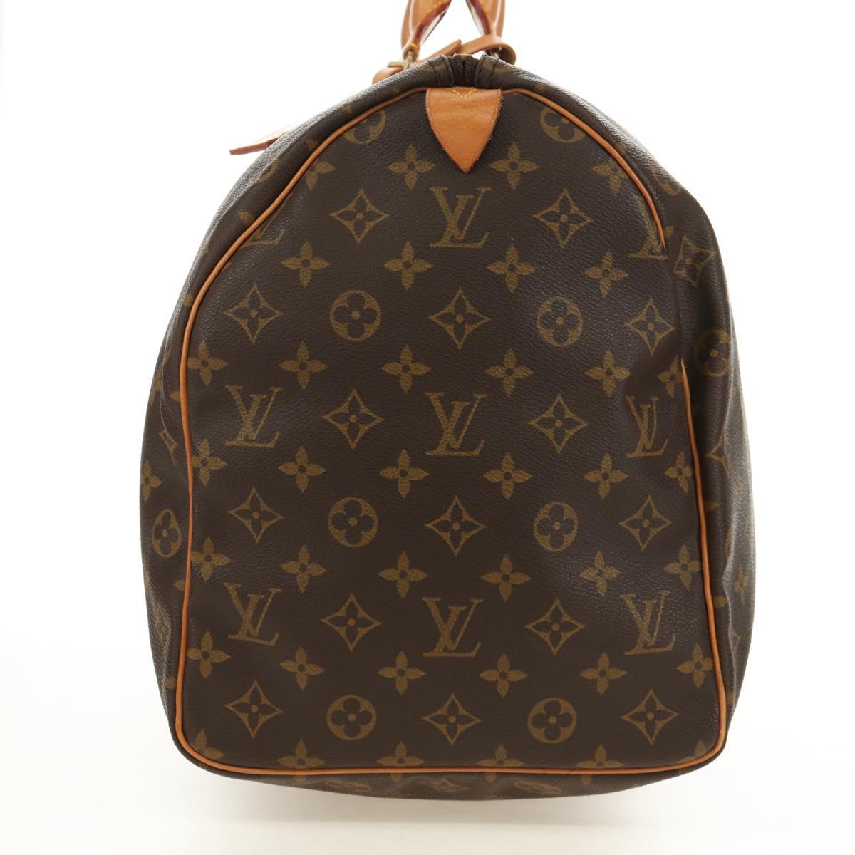 LOUIS VUITTON Monogram Keepall 50 Boston Bag M41426 LV Auth 191786V