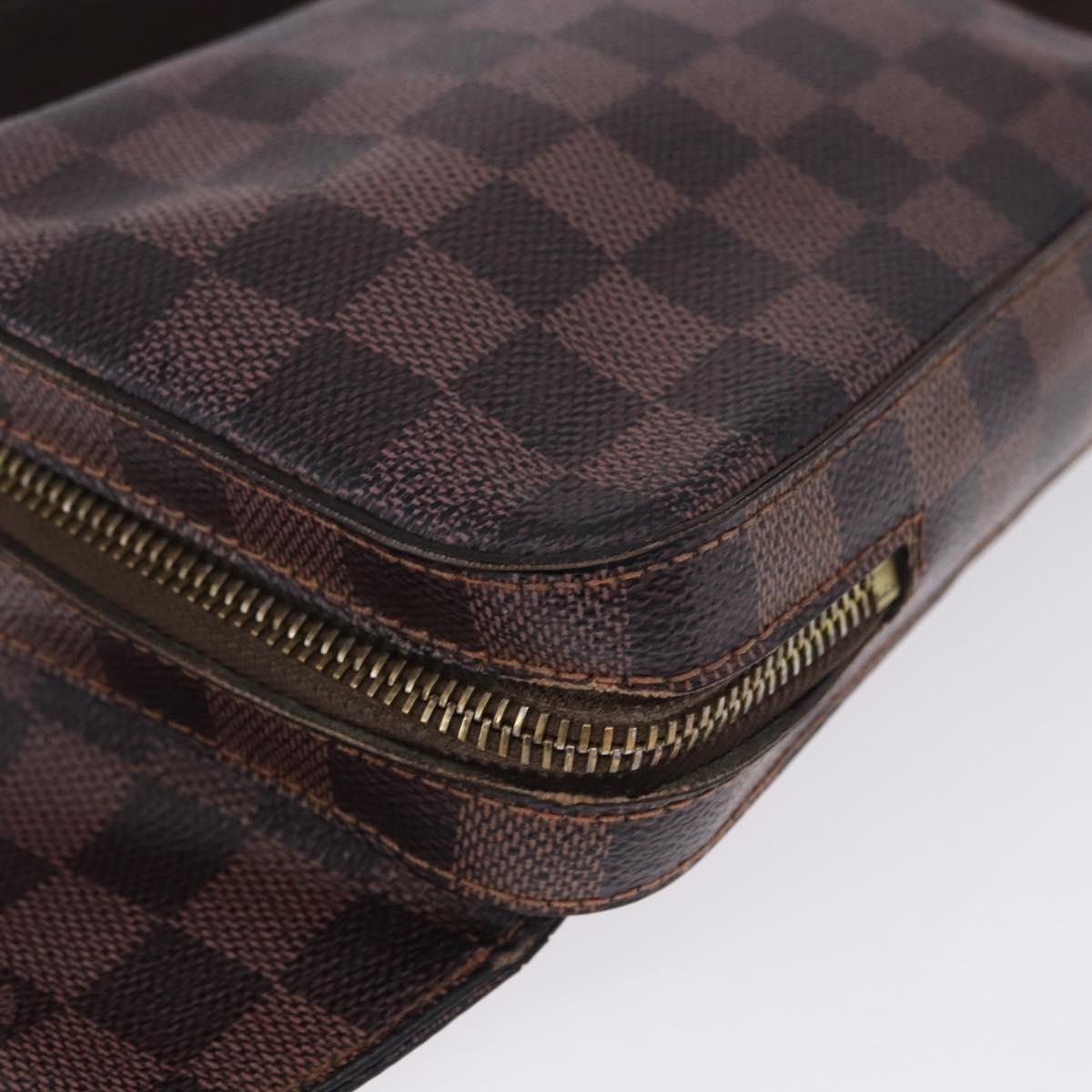 LOUIS VUITTON Damier Ebene Geronimos Shoulder Bag N51994 LV Auth 191787