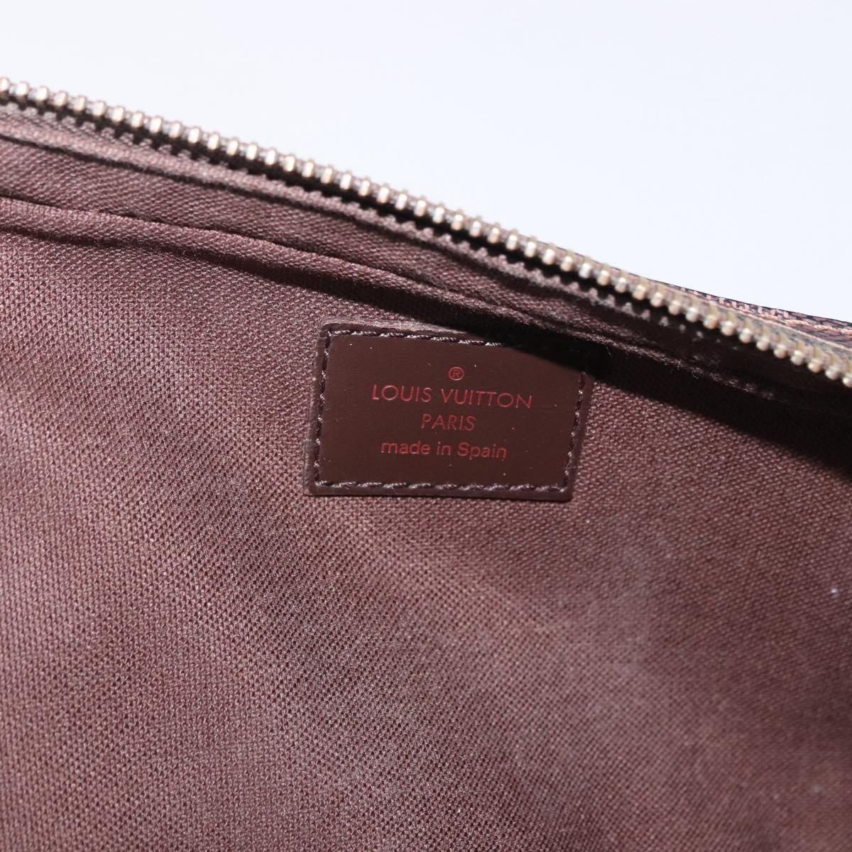 LOUIS VUITTON Damier Ebene Geronimos Shoulder Bag N51994 LV Auth 191787