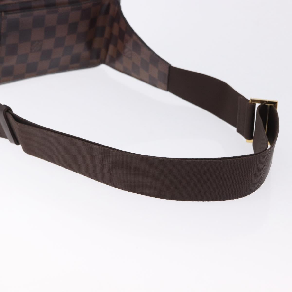 LOUIS VUITTON Damier Ebene Geronimos Shoulder Bag N51994 LV Auth 191787