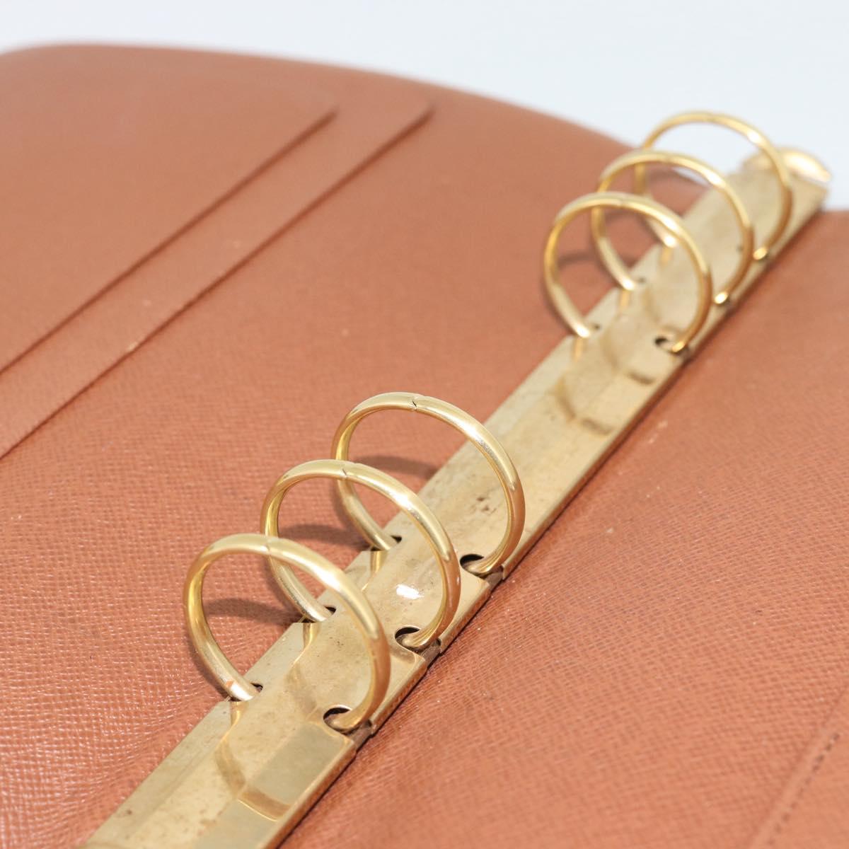 LOUIS VUITTON Monogram Agenda GM Day Planner Cover R20006 LV Auth 191788