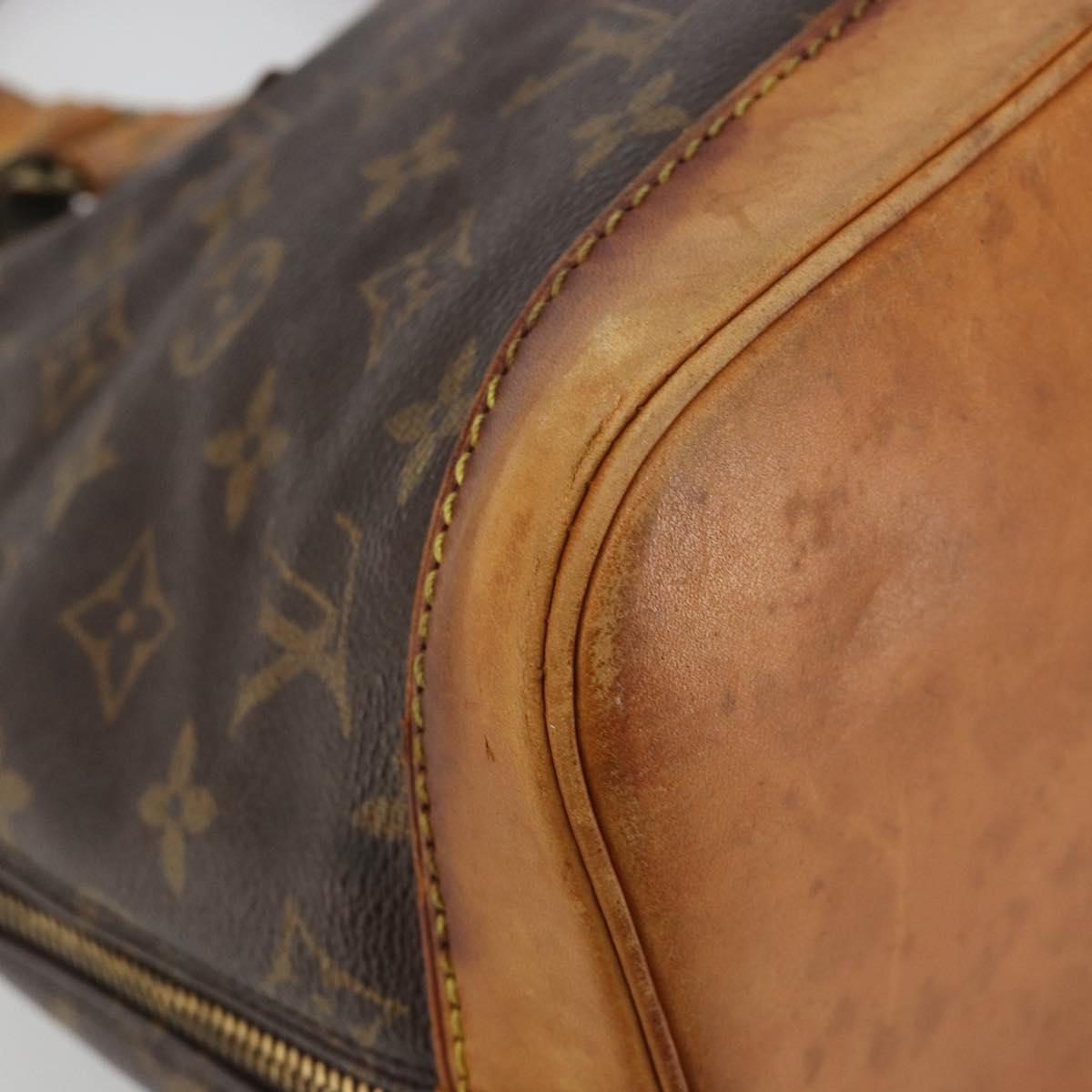 LOUIS VUITTON Monogram Alma Hand Bag M51130 LV Auth 191789