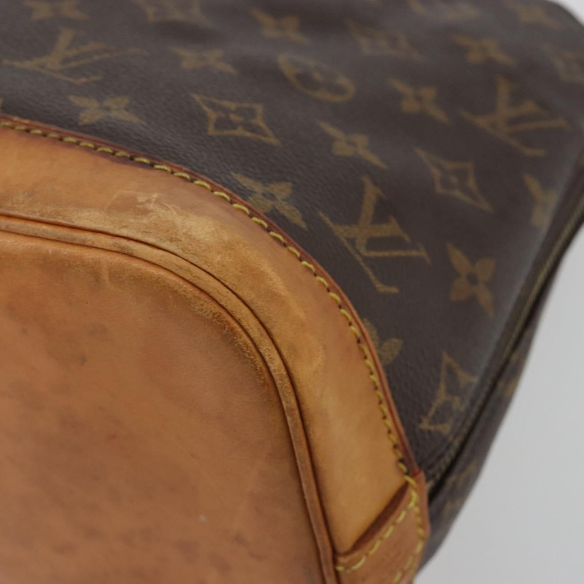 LOUIS VUITTON Monogram Alma Hand Bag M51130 LV Auth 191789