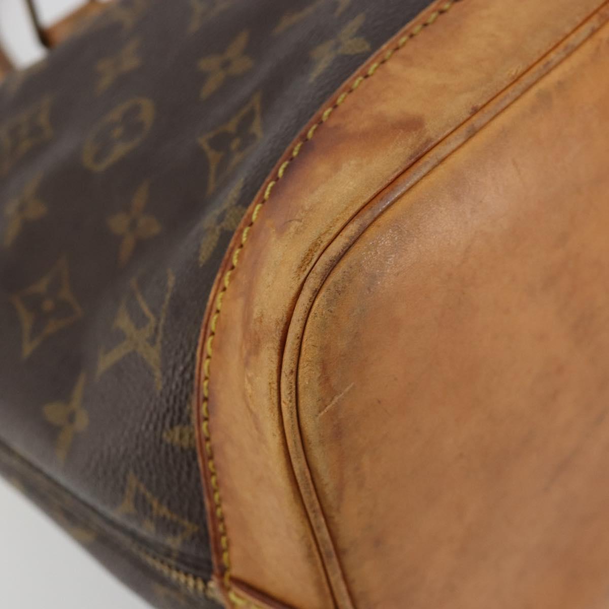 LOUIS VUITTON Monogram Alma Hand Bag M51130 LV Auth 191789