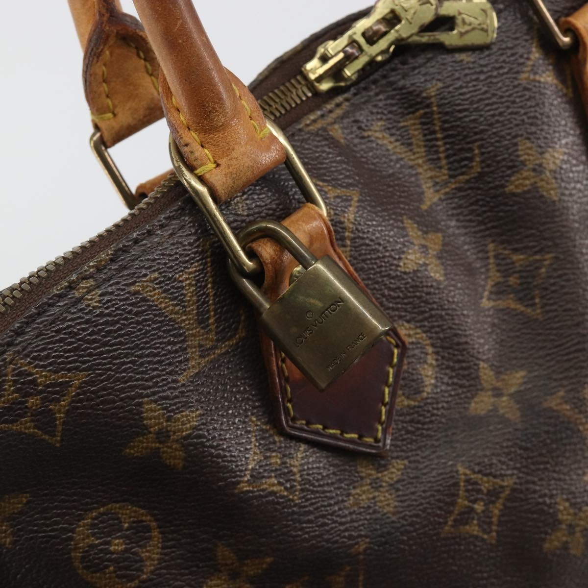LOUIS VUITTON Monogram Alma Hand Bag M51130 LV Auth 191789