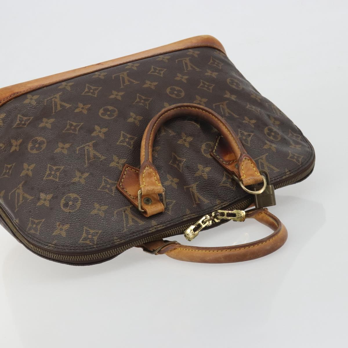 LOUIS VUITTON Monogram Alma Hand Bag M51130 LV Auth 191789
