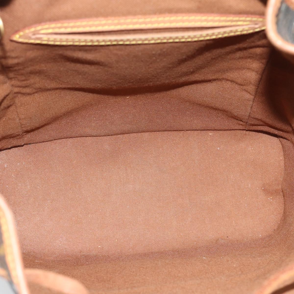 LOUIS VUITTON Monogram Montsouris MM Backpack M51136 LV Auth 191792