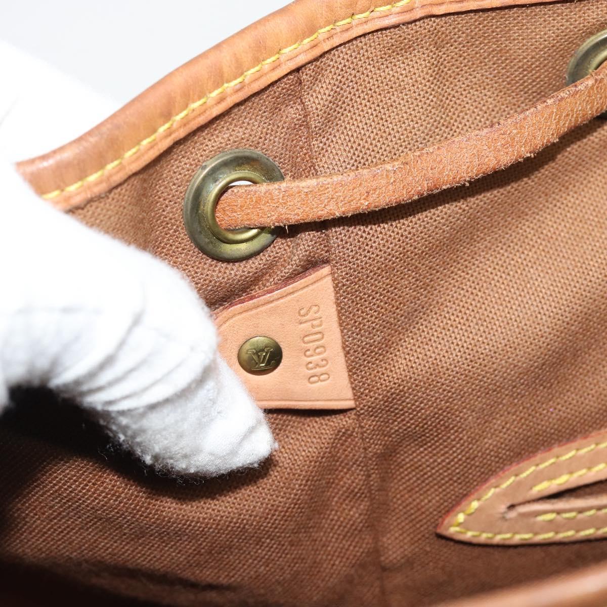 LOUIS VUITTON Monogram Montsouris MM Backpack M51136 LV Auth 191792