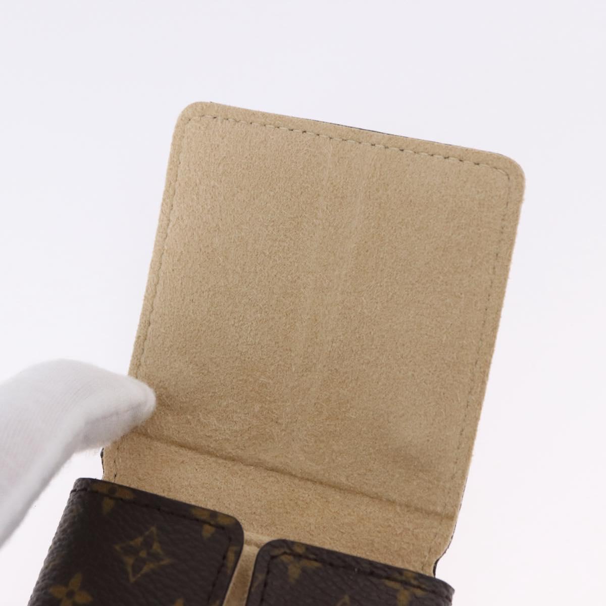 LOUIS VUITTON Monogram Jewelry Accessory Case LV Auth 191798V