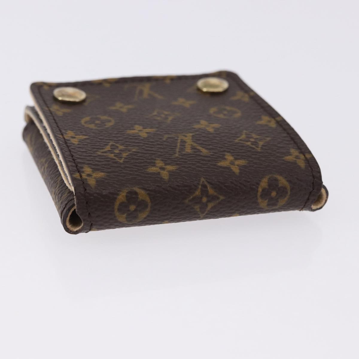 LOUIS VUITTON Monogram Jewelry Accessory Case LV Auth 191798V